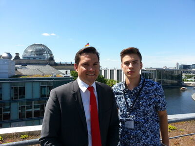 Johannes Fechner mit Konstantin Hörner in Berlin